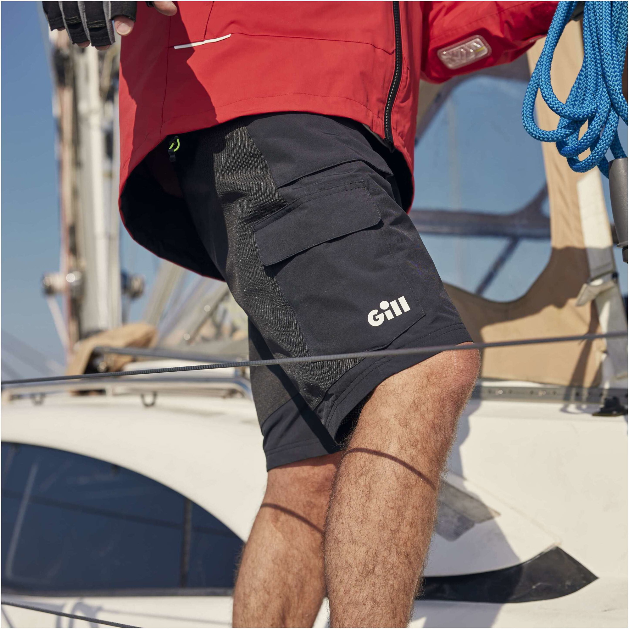 2026 Gill Männer OS3 Coastal Segelshorts OS33SH - Black